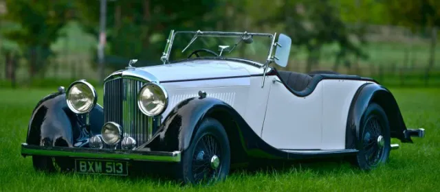 Bentley 3½ Litre Cutaway Door (4) 1935