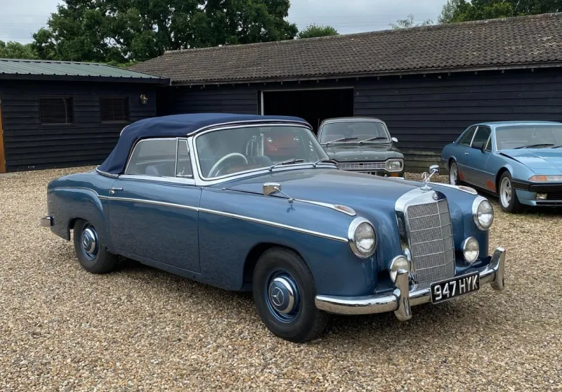 Mercedes-Benz 220 SE Ponton Cabriolet (2) 1960
