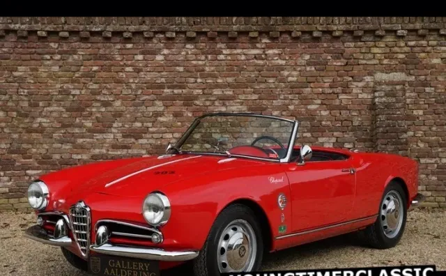 Alfa Romeo Giulietta Spider 1960
