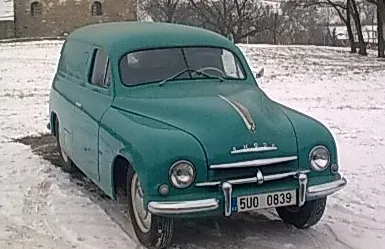 Škoda 1201 dodavka 1956