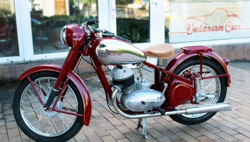 Jawa 350 pérák 1952