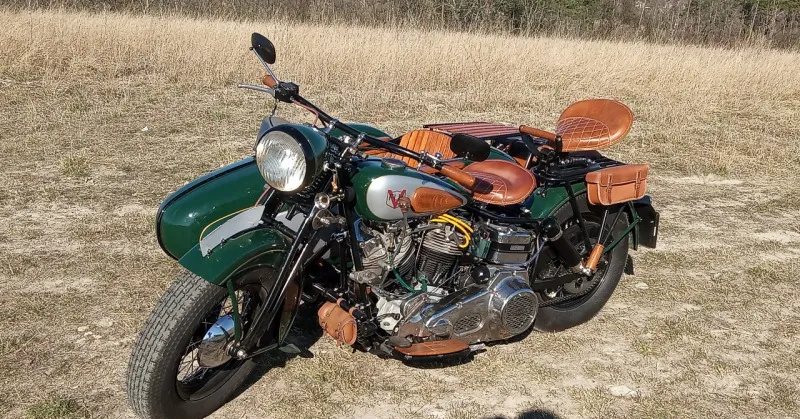 Harley-Davidson FL FLH1200 Shovelhead SIDECA 1972