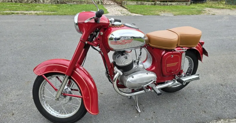 Jawa 350 354 půlbuben 1955