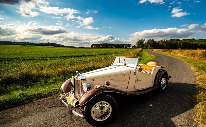 MG TD Fieberfab 1950