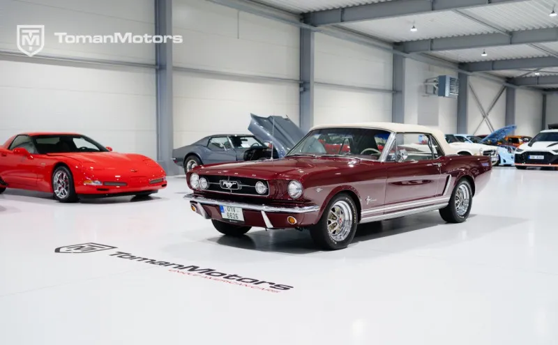 Ford Mustang Convertible V8, v ČR 1965