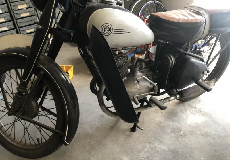 ČZ 125 T 1948