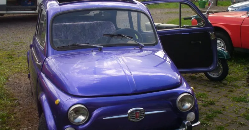 Fiat 500 500D Trasformabile protiv 1963