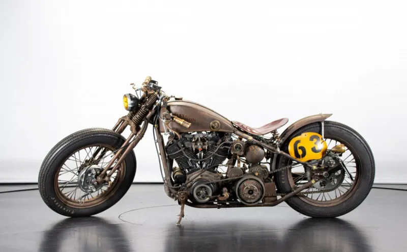 Harley-Davidson RAT BIKE INSPIRED KNUCKLEHEAD ENGINE 1989