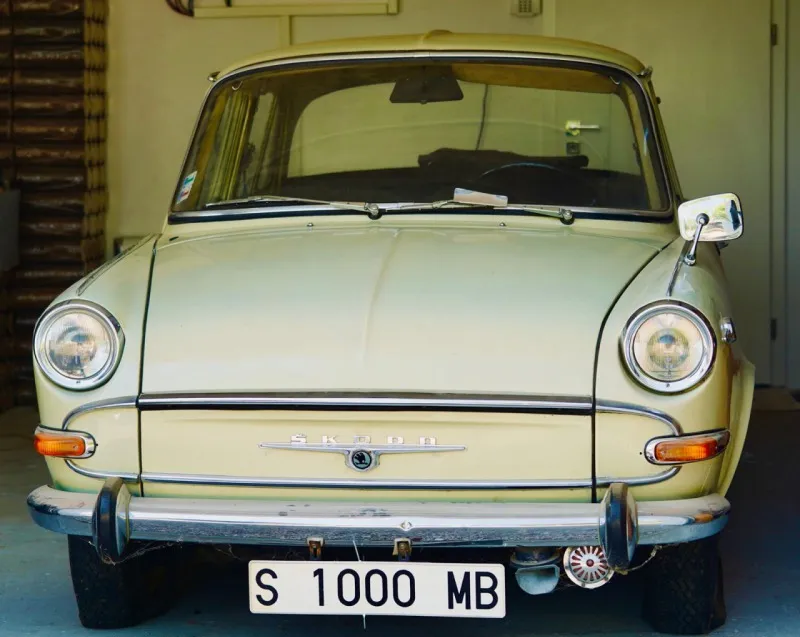 Škoda 1000 MB osobné 1965