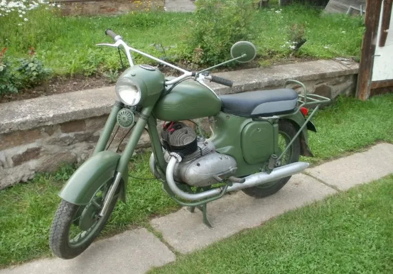 Jawa 350 Vojenská Jawa 350 1961