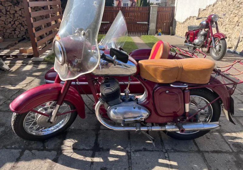 Jawa 350 354 velorex 1958
