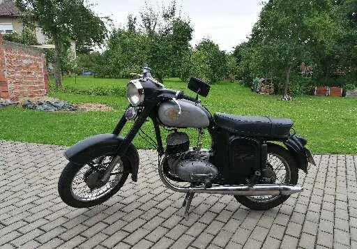 ČZ 125 453 deluxe 1956