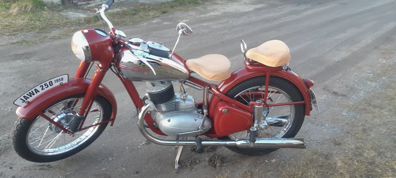 Jawa 250 Pérák s TP 1950