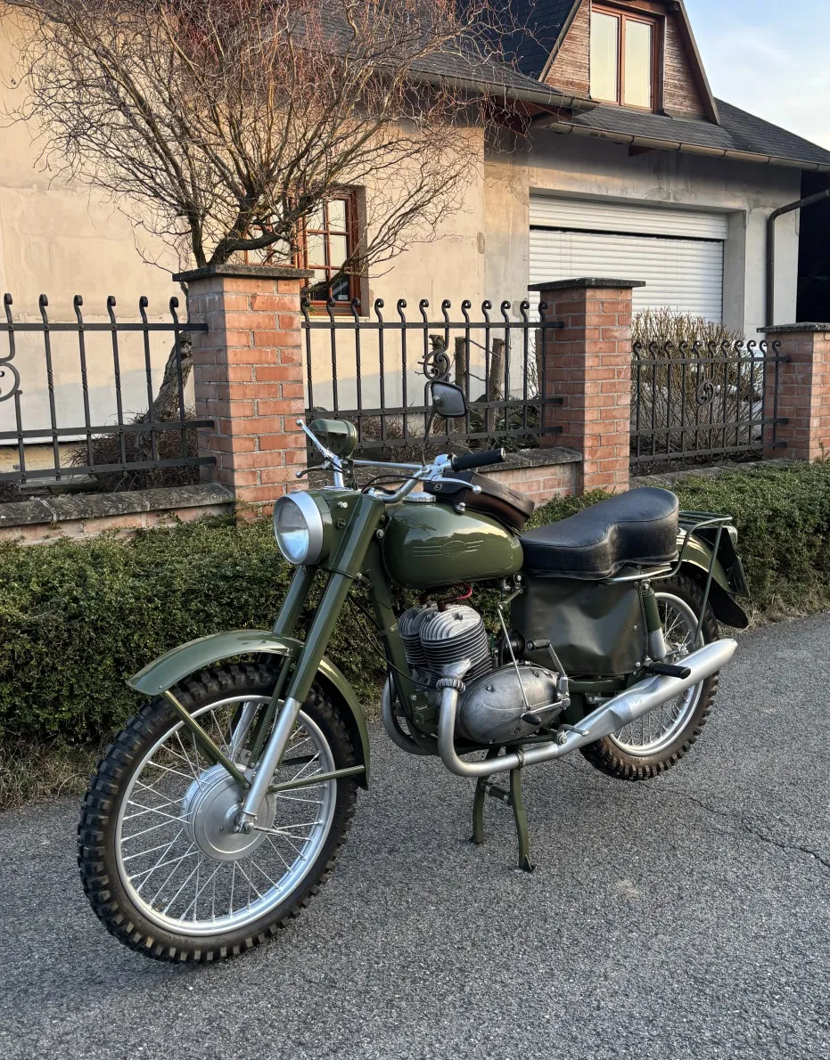 Jawa 350 Švéd po renovaci 1962