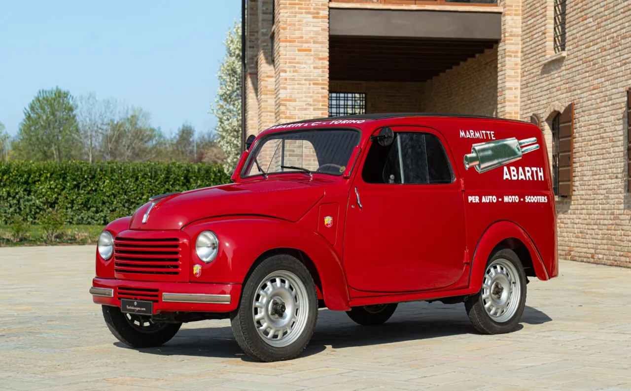 Fiat 500 C TOPOLINO FURGONE ASSISTENZA ABARTH 1950