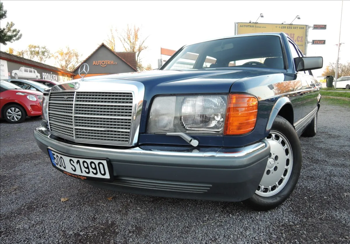Mercedes-Benz S 5,0 SE 500 W126 pouze 108 1986