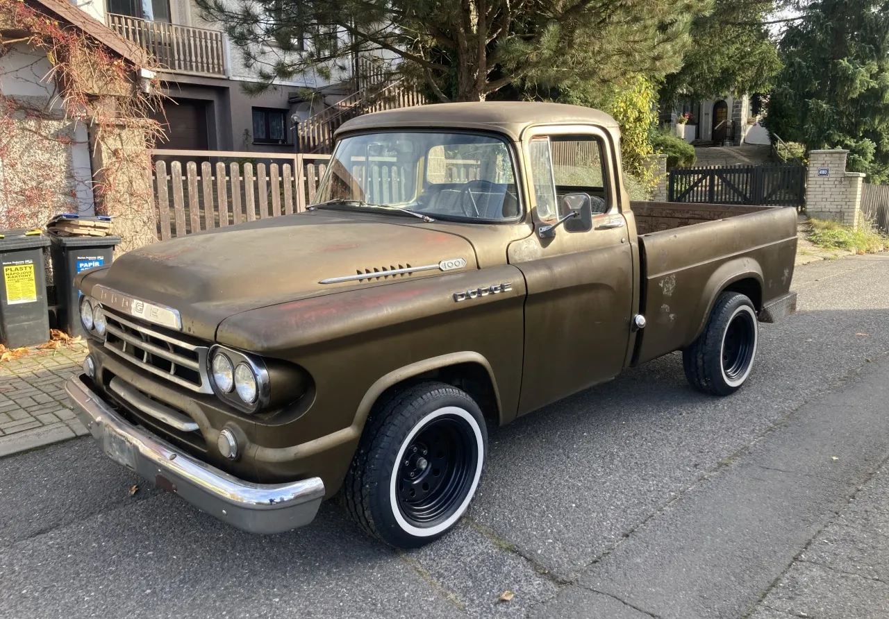 Dodge D D100 Sweptline 1959
