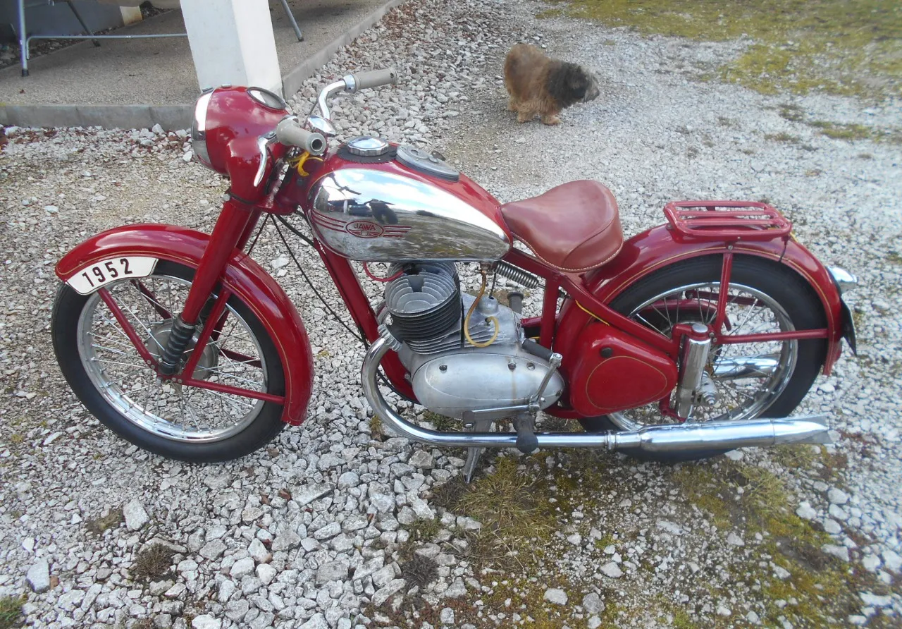 Jawa 350 18 pérák 1952